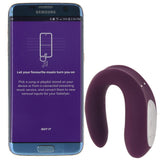 Double Joy App Controlled Vibrator Violet