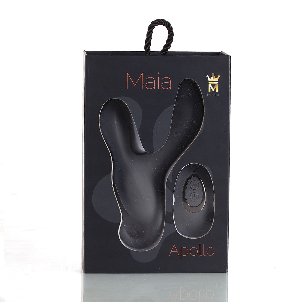 Apollo Maia Dual Motor Remote Silicone Prostate Vibrator