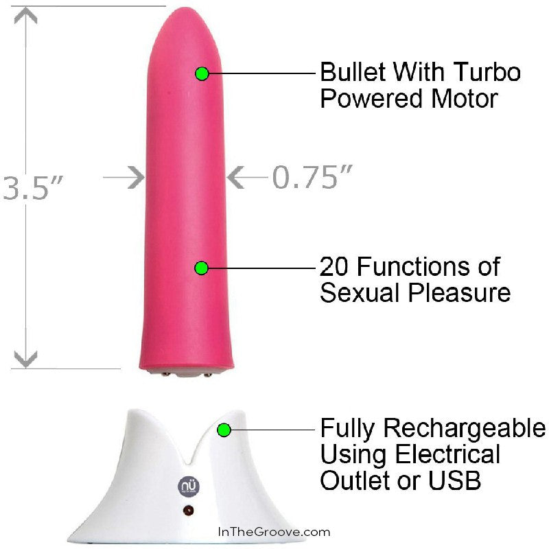 Sensuelle Point 20-Function Rechargeable Vibrating Bullet