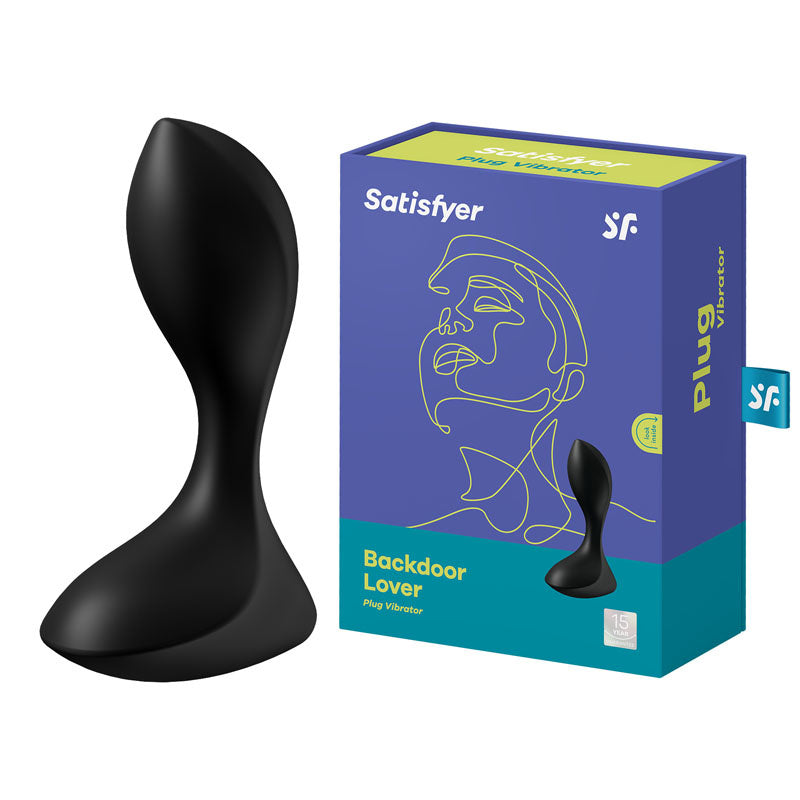 Backdoor Lover Prostate Vibrator Black