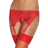 French Lace Garter Belt