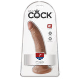 King Cock 7" Cock - Tan