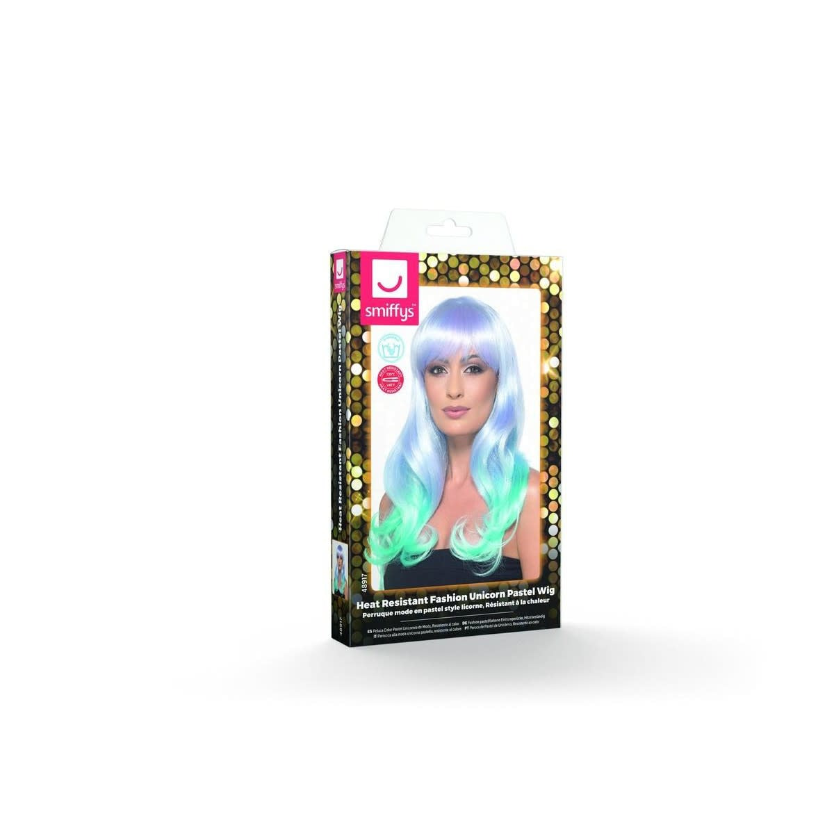 Long Multi-Colored Pastel Wig