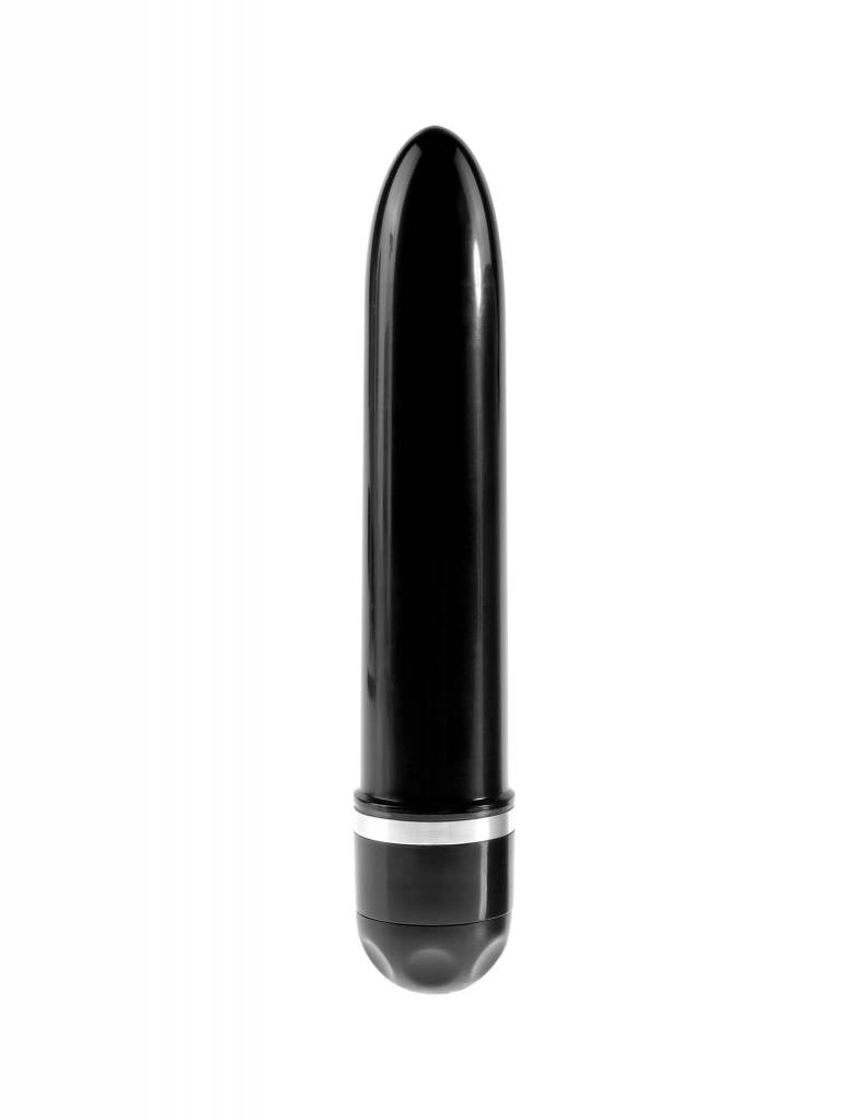 King Cock 7-inch Vibrating Stiffy - Black