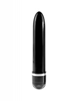 King Cock 7-inch Vibrating Stiffy - Black