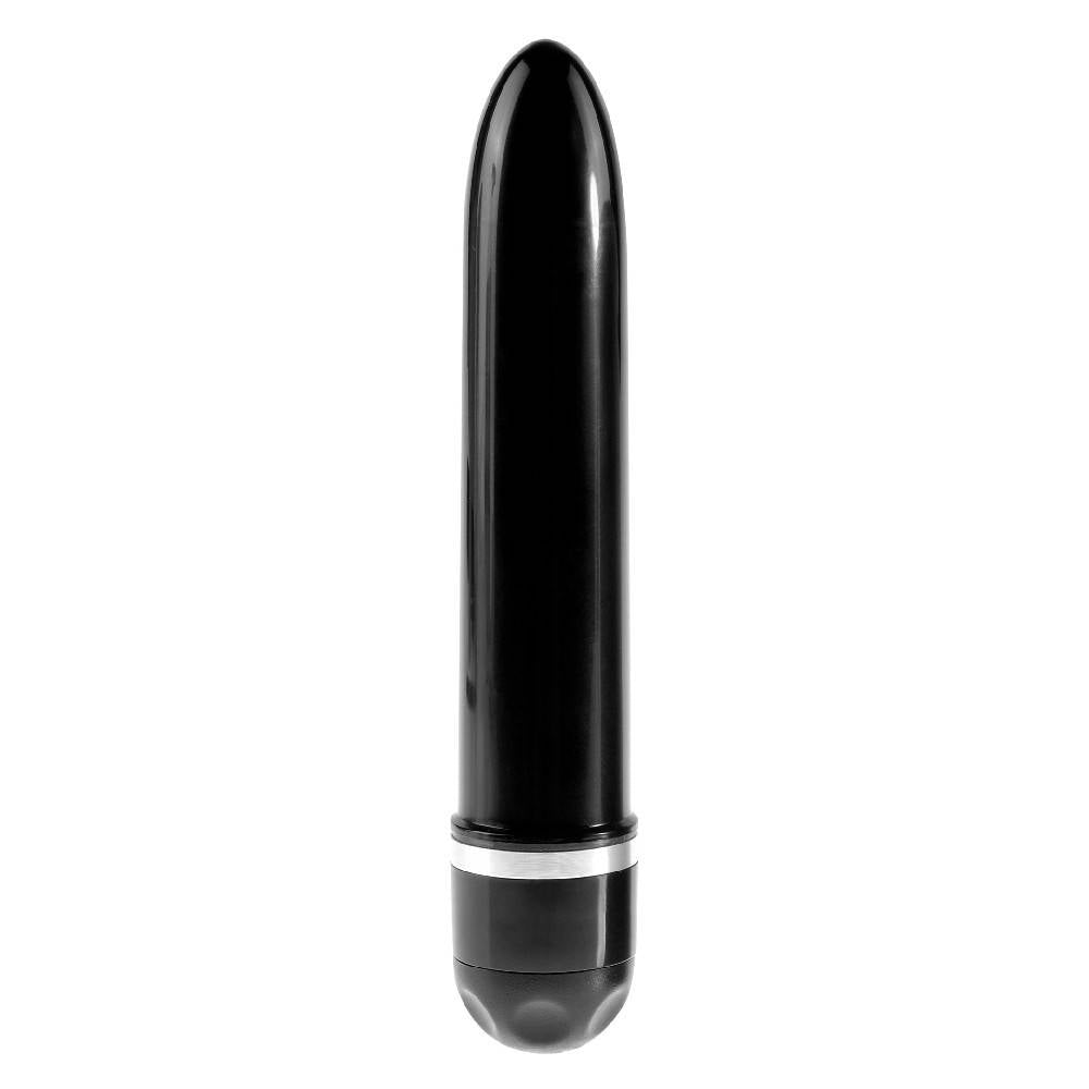 King Cock 7-inch Vibrating Stiffy - Vanilla