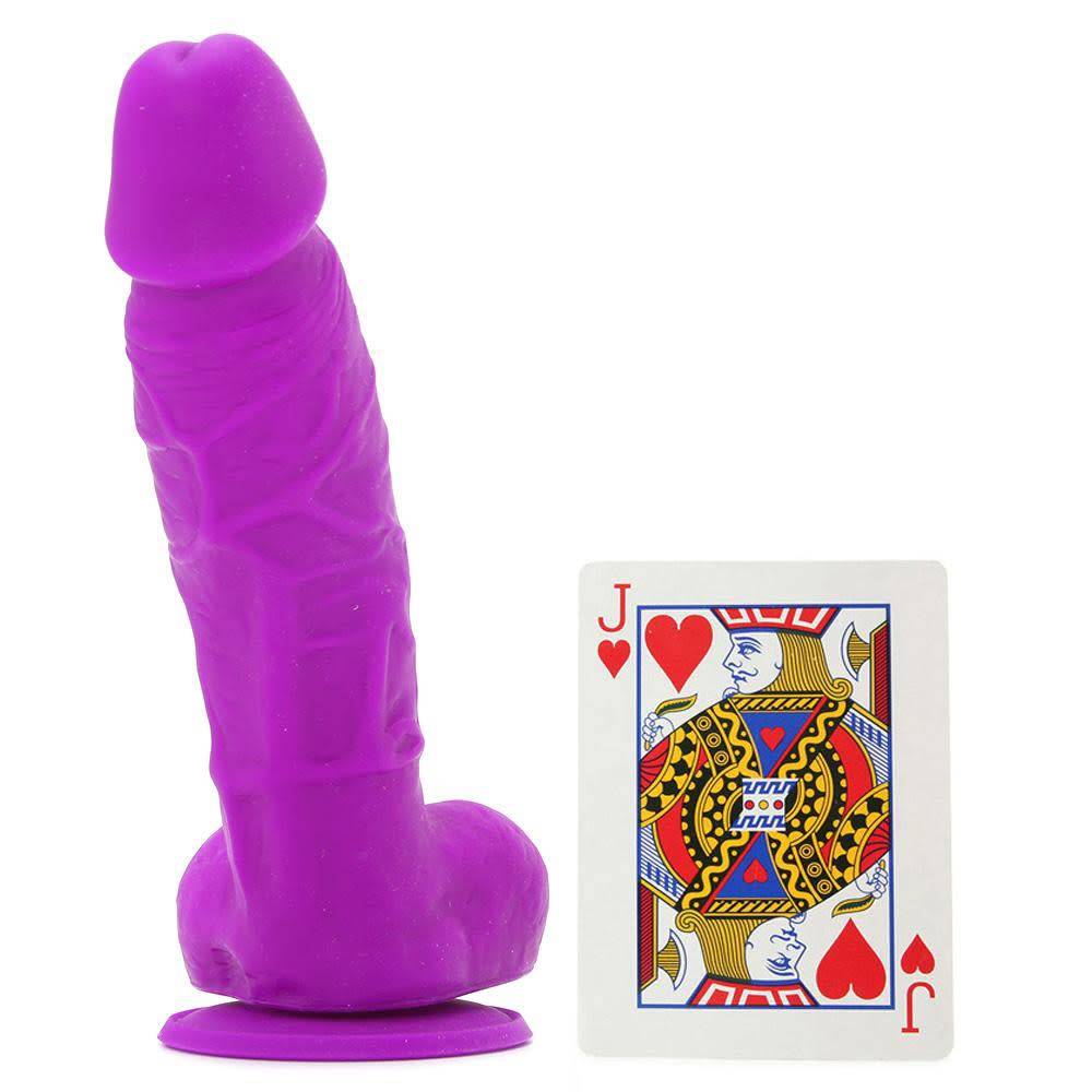 Colours Pleasures 5 inch Dildo - Purple