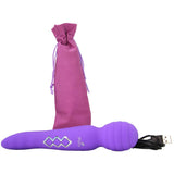 Zoe Maia Dual Vibrating Wand - Purple