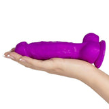 Colours Pleasures 5 inch Dildo - Purple