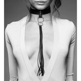 Maze Tassle Choker Black