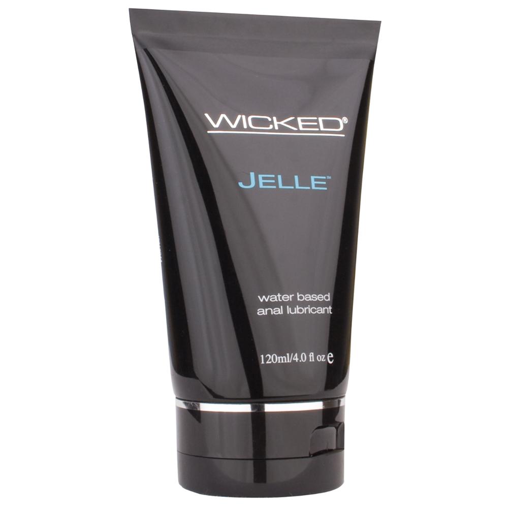 Wicked Jelle Water Based Anal Lubricant 4oz