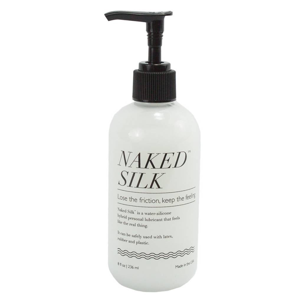 Naked Silk Hybrid Personal Lubricant 8.7oz Groove Naked Silk Hybrid Personal Lubricant 8.7oz Groove