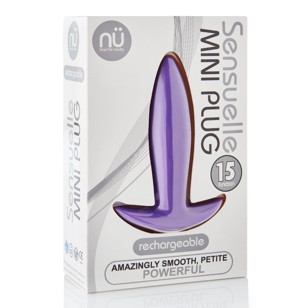 Sensuelle Rechargeable Vibrating Butt Plug