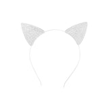 Cat Ears Headband - Silver