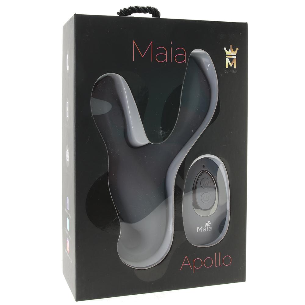 Apollo Maia Dual Motor Remote Silicone Prostate Vibrator