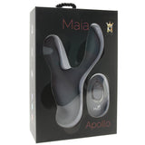 Apollo Maia Dual Motor Remote Silicone Prostate Vibrator