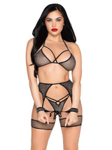 Shimmer Net Four Piece Set - One Size Fits Most