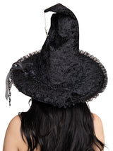 Dark Lolita Velvet Witch Hat