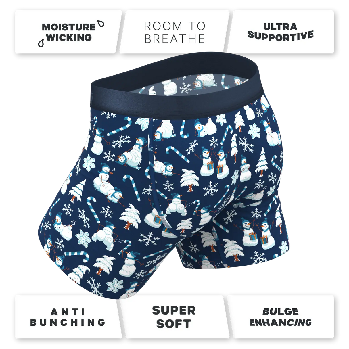 Big Booty Blizzard Pouch Boxer Brief