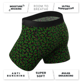 Kiss Me There Mistletoe Pouch Boxer Brief