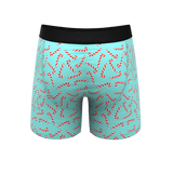 Peppermint Cane Pouch Boxer Brief