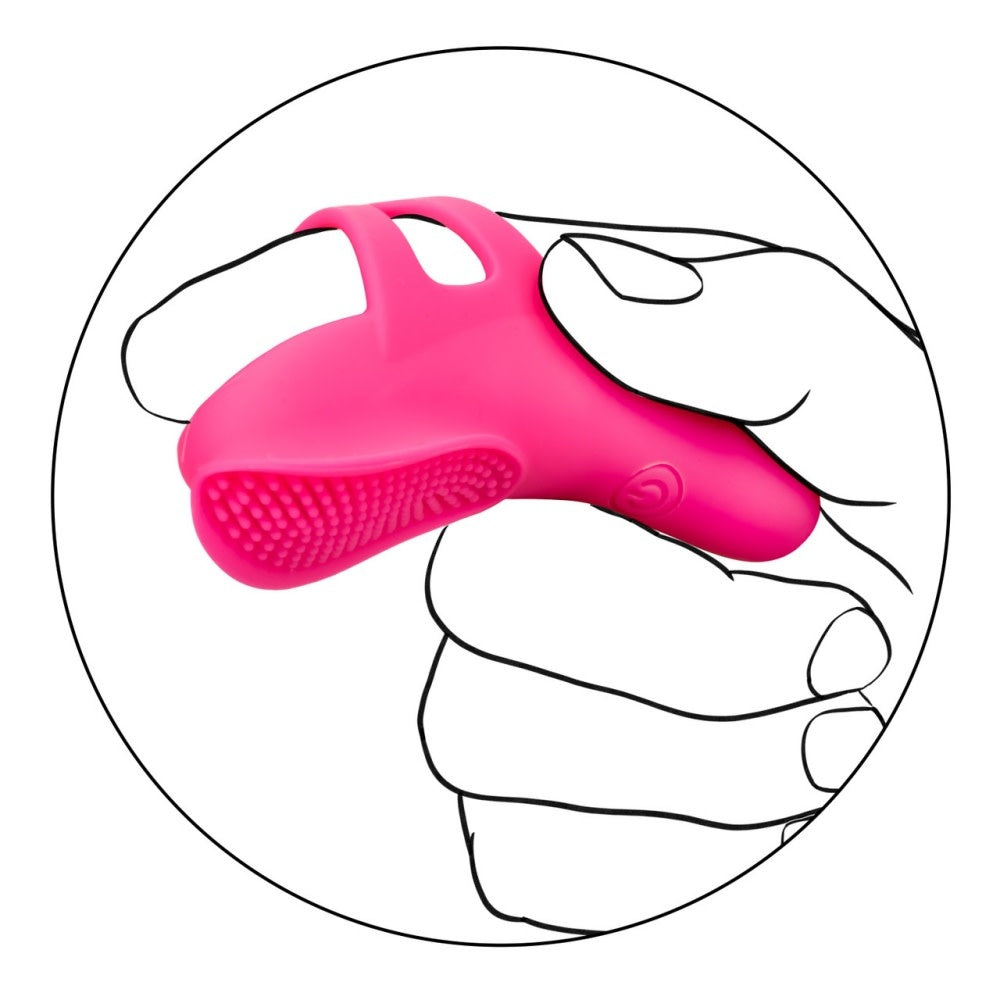 Neon Vibes The Nubby Vibe Finger Vibrator