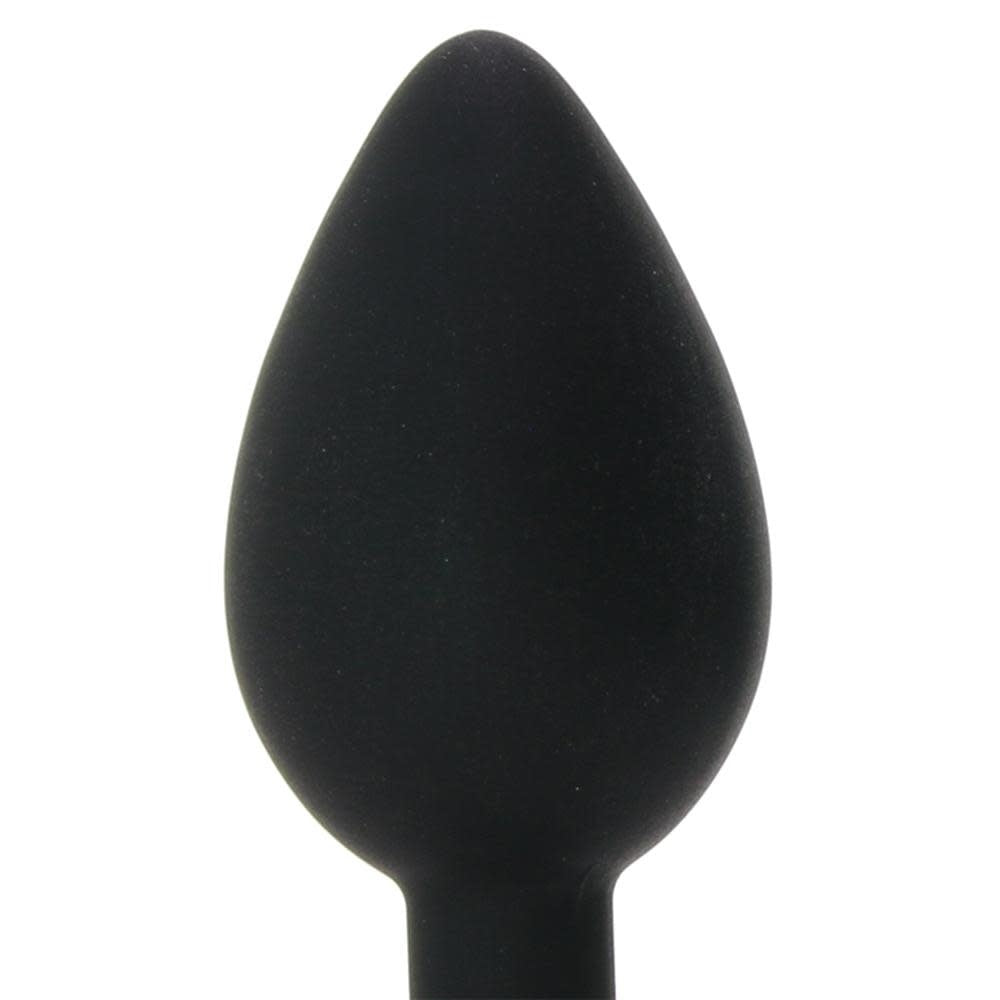 Silicone Diamond Plug Black - Small