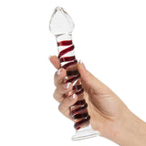 Mr. Swirly Glass Dildo