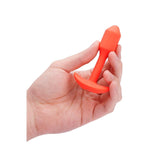 b-Vibe Vibrating Snug Plug - Small Orange