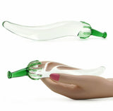 Chili Pepper Glass Dildo