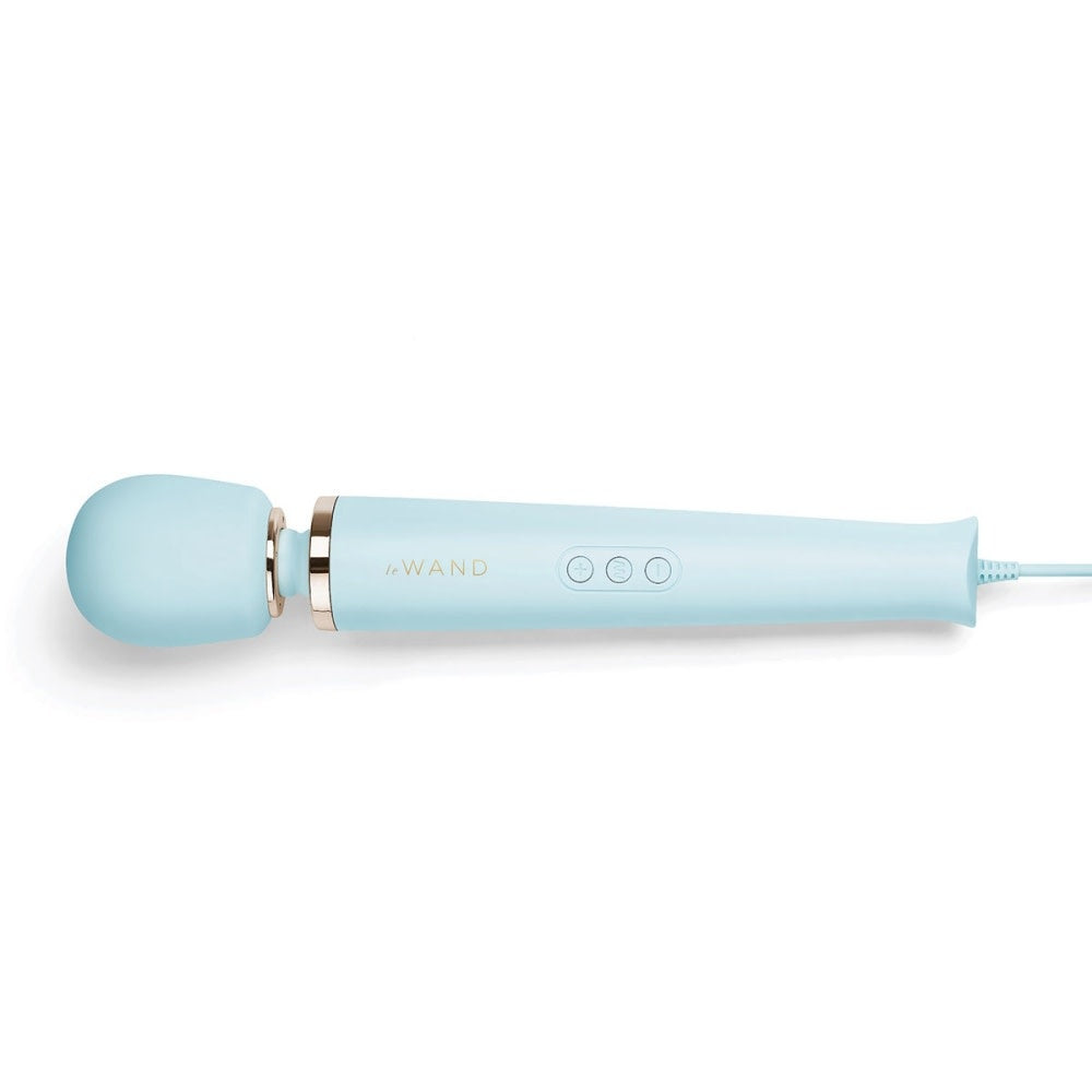 Le Wand Powerful Plug-In Vibrating Massager - Sky Blue