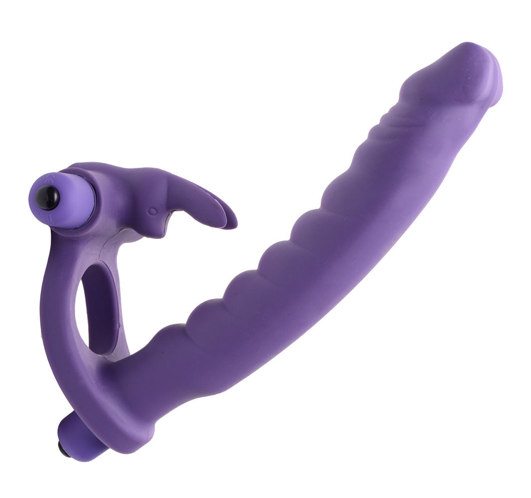 Double Delight Dual Insertion Cock Ring