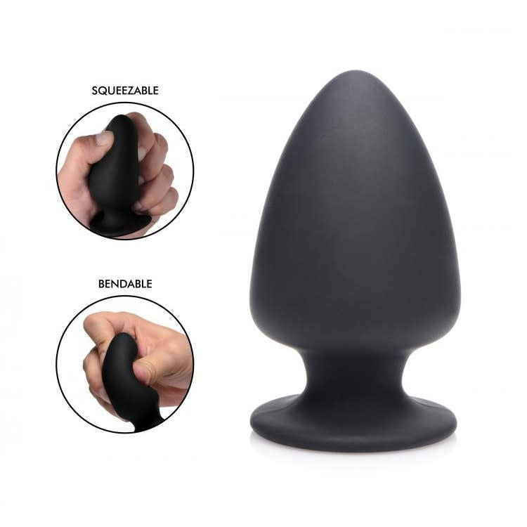 Squeeze-It Squeezable Silicone Anal Plug - Small