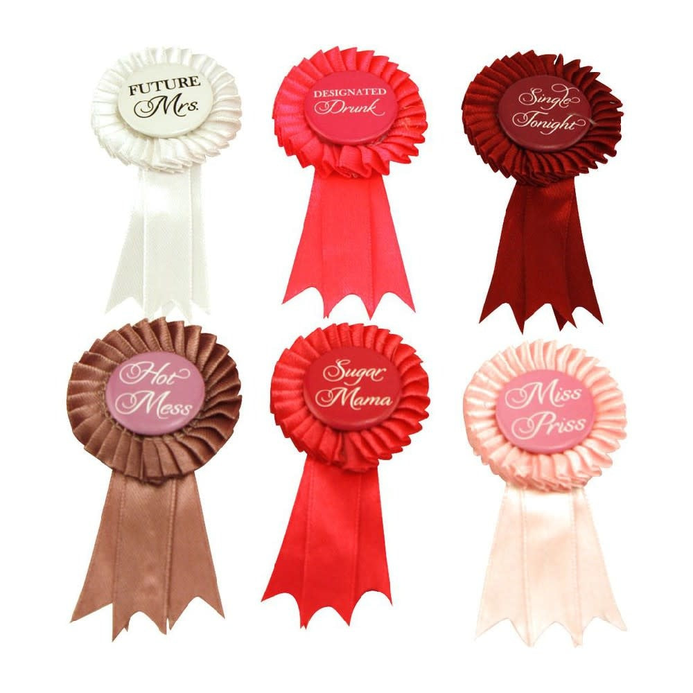 Bride-To-Be Award Ribbons – Groove