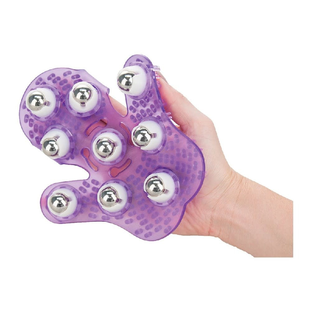 Fuzu Glove Massager - Purple