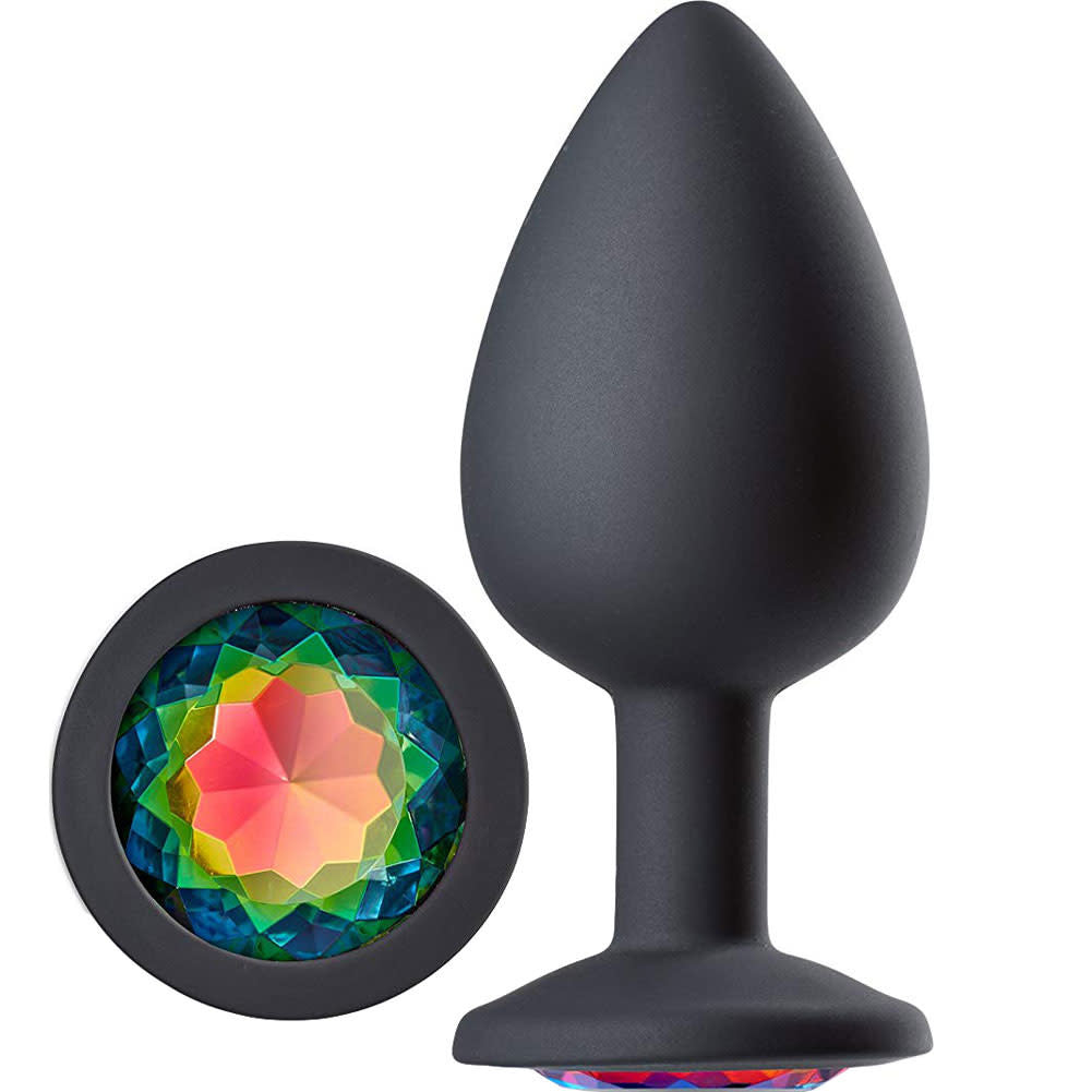 Gems Silicone Anal Plug - Large