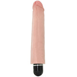 King Cock 10-inch Vibrating Stiffy - Vanilla