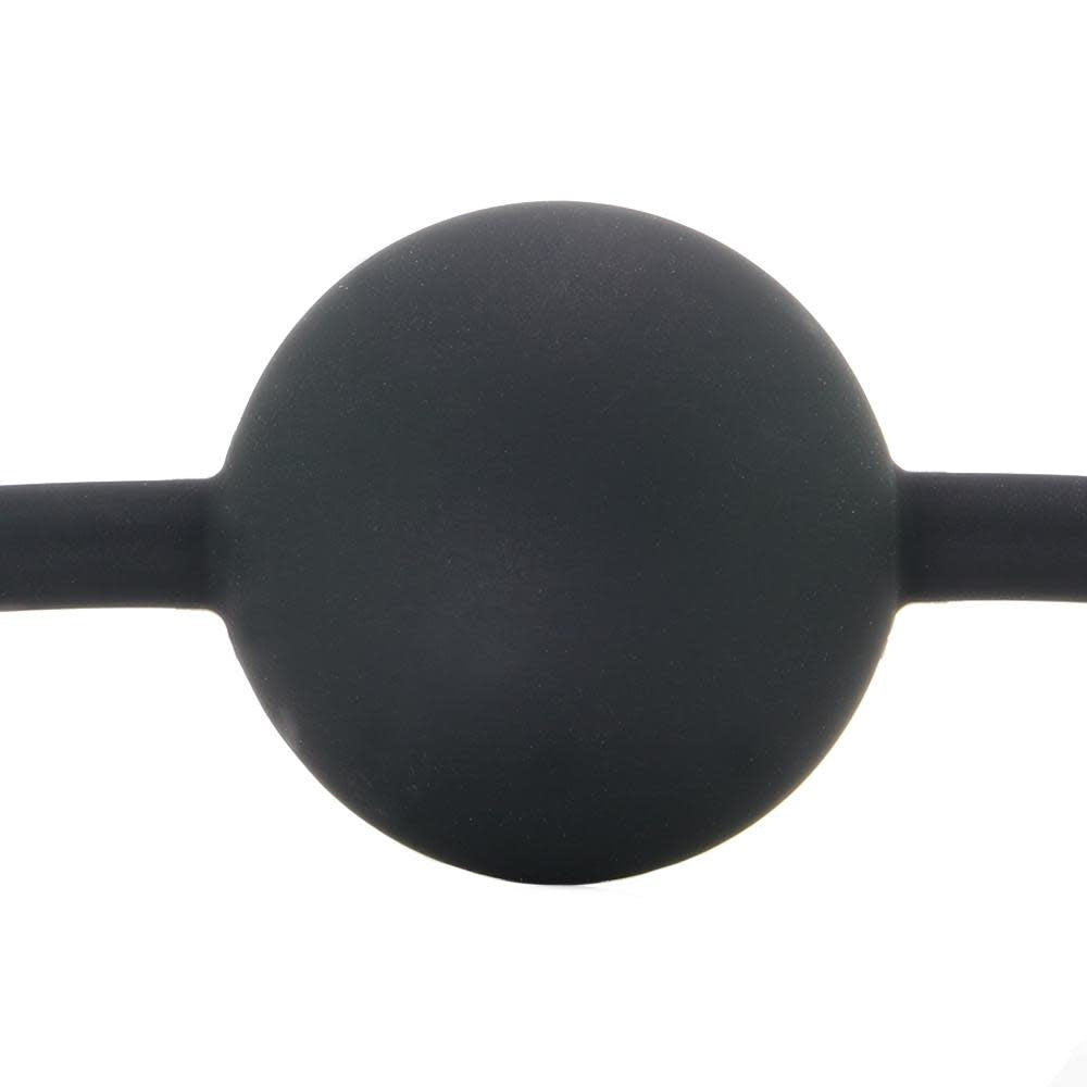 Locking Lace Silicone Ball Gag