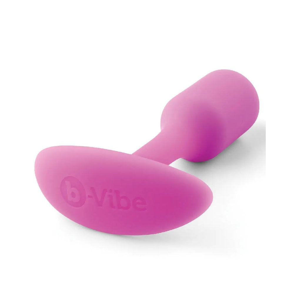 b-Vibe Weighted Snug Plug 1 - 55g Fuchsia