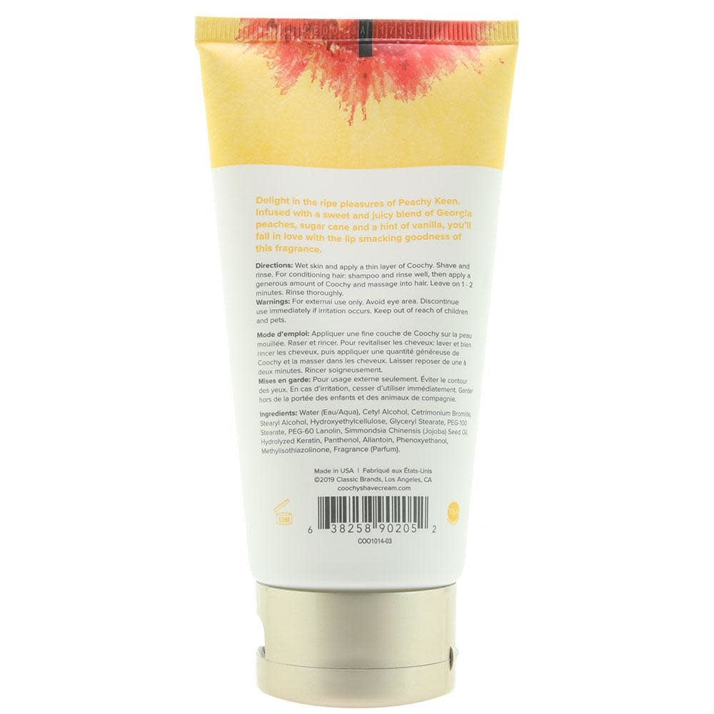 Coochy Shave Cream - Peachy Keen - 3.4 oz