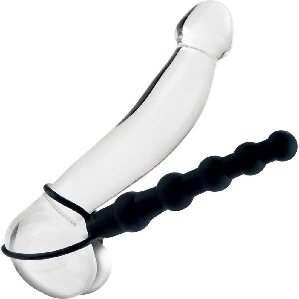 Silicone Love Rider Beaded Dual Penetrator