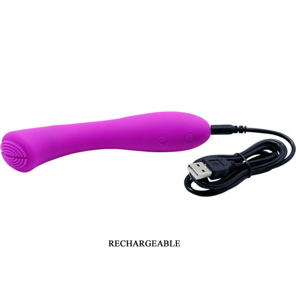 Len Rechargeable Wand - 30 Function Purple