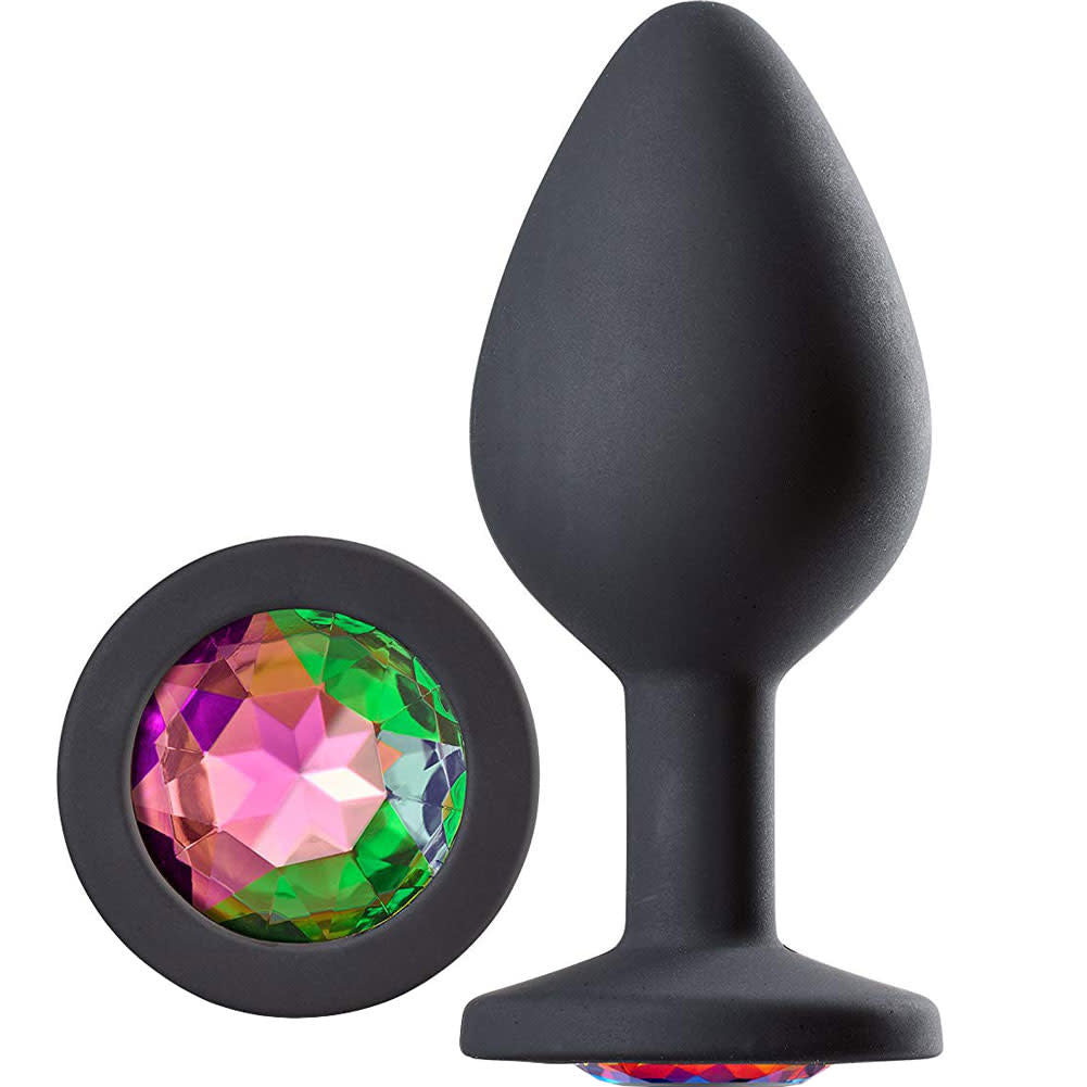 Gems Silicone Anal Plug - Medium