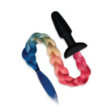 Silicone Plug With Rainbow Tail And Talons