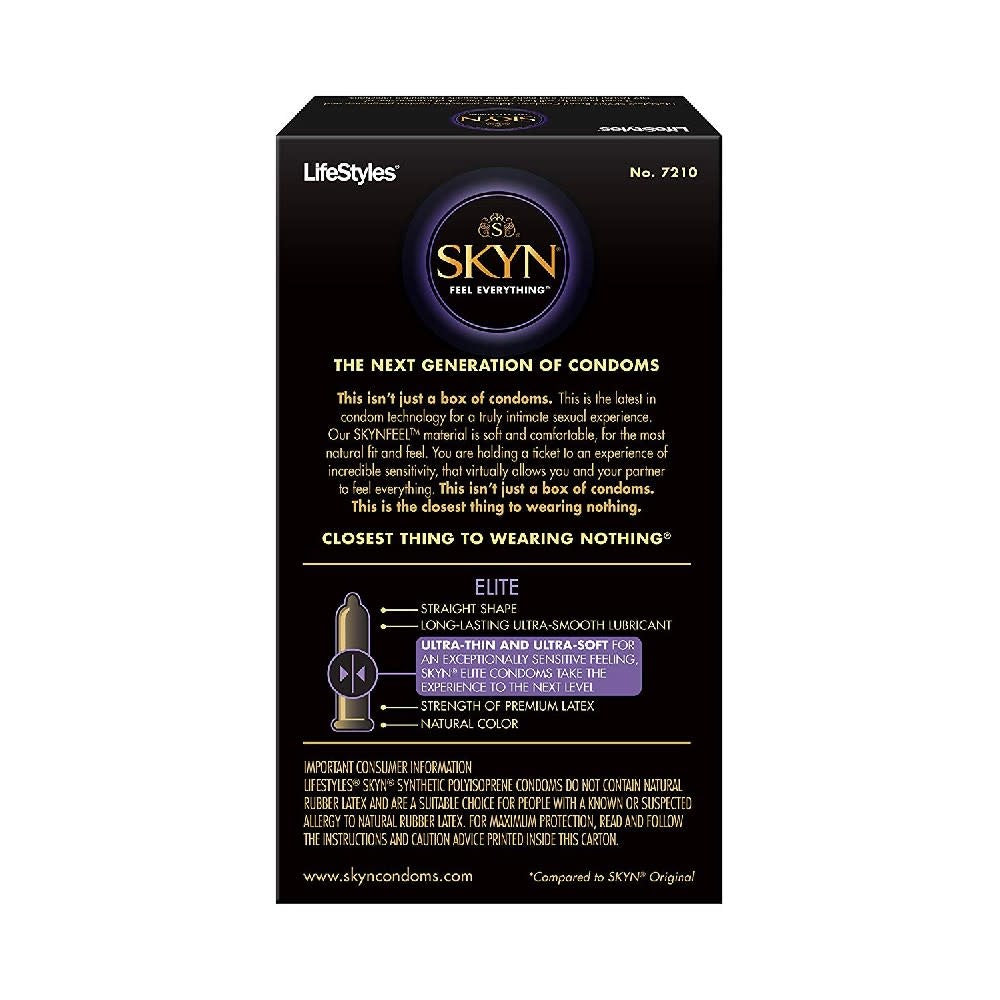 SKYN Elite Condom 3-pack