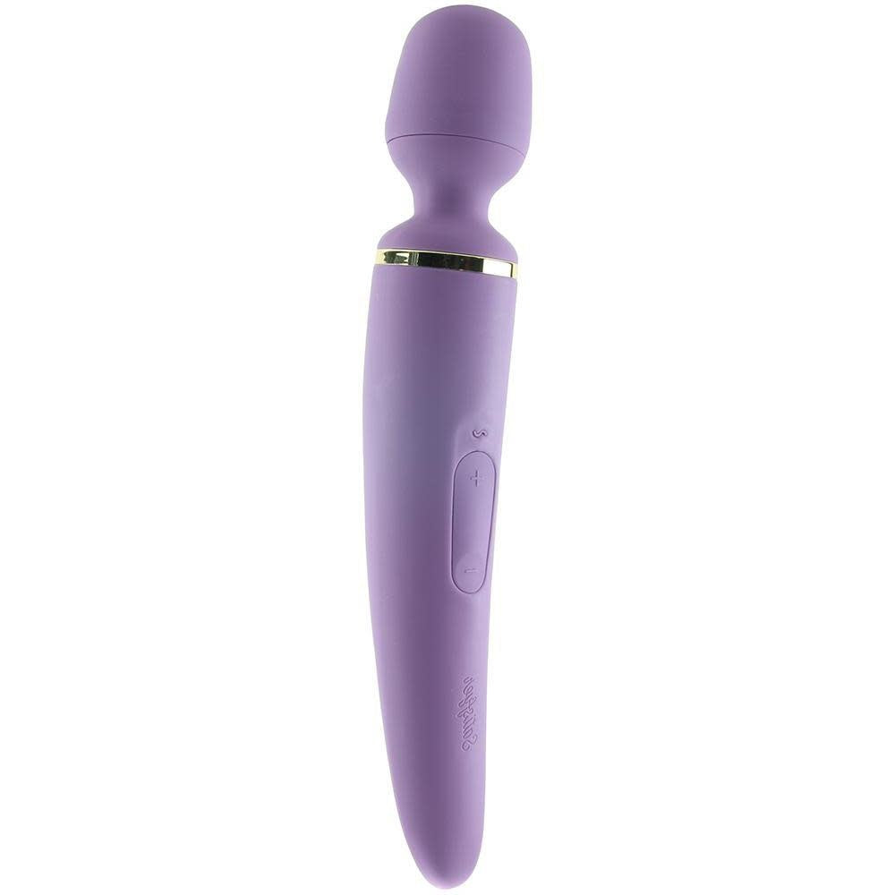 Wand-er Woman Rechargeable Vibrating Wand Purple