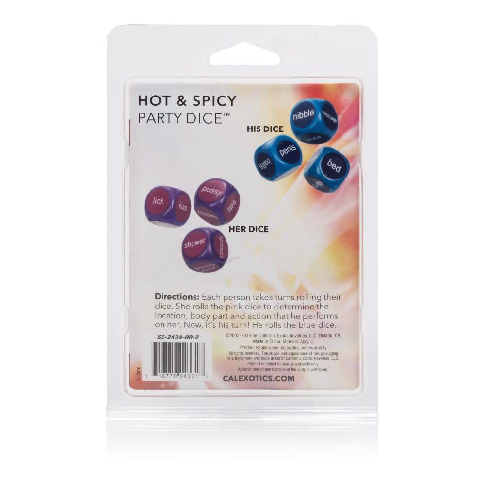 Hot & Spicy Party Dice