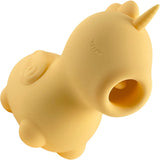 Unihorn - Bean Blossom Thick Flicking Tongue Vibe - Yellow