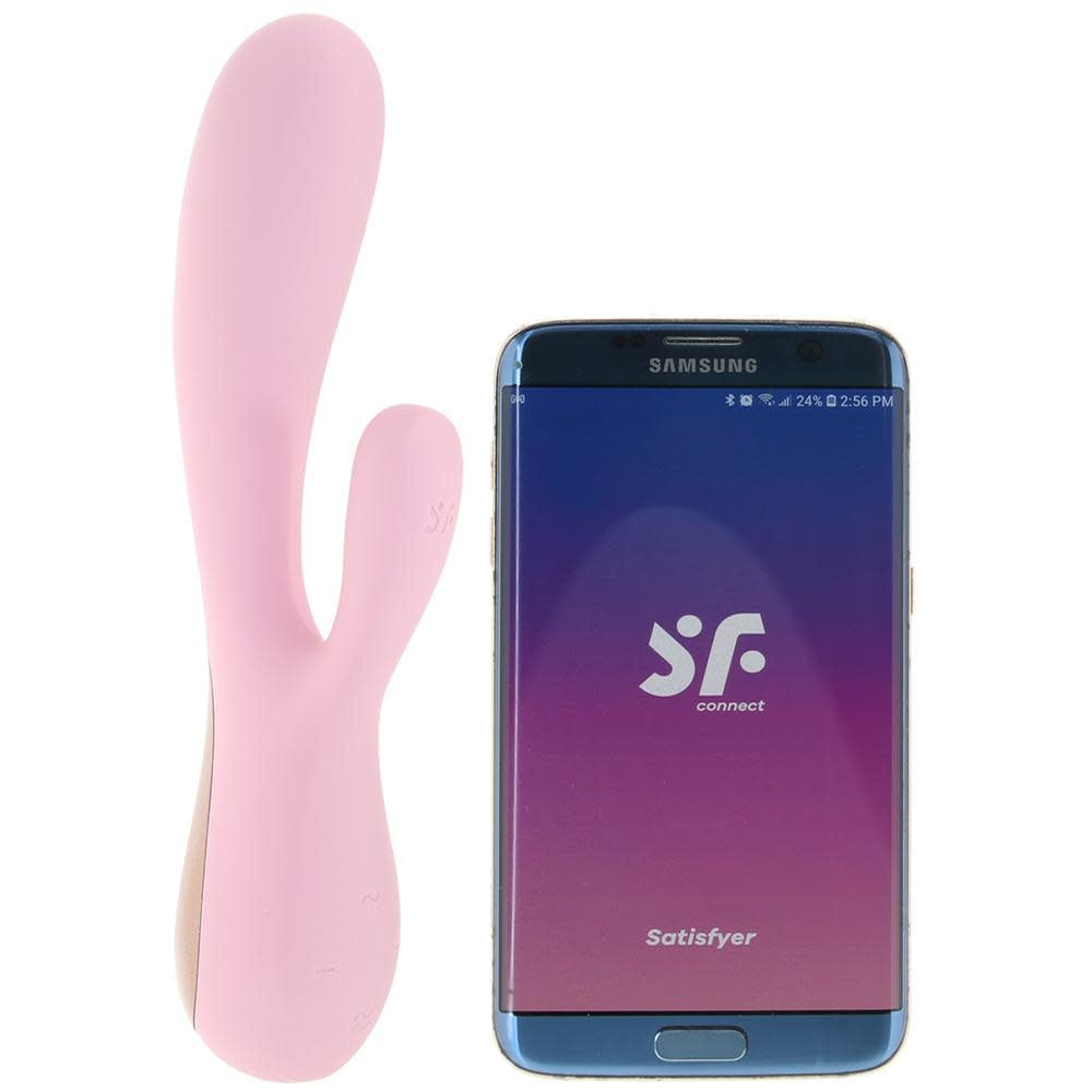 Mono Flex Rabbit-style Vibrator Pink