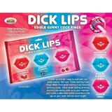 Dick Lips Edible Gummy Cock Rings 3-Pack